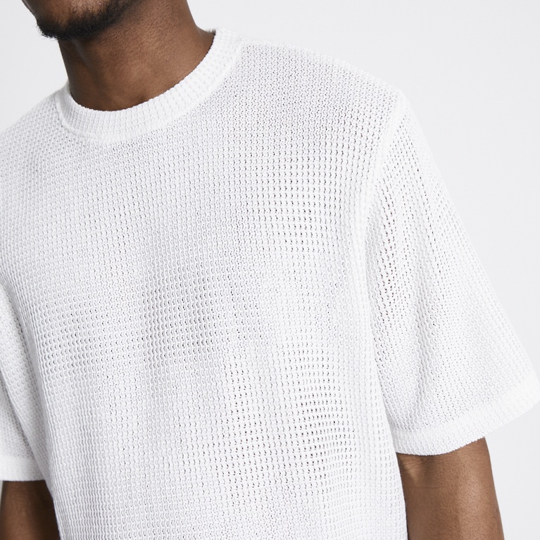 Stickad t-shirt "Truls"